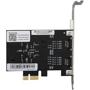 PCIE Gigabit Networking Card 82575 82576 Chip Desktop Networking Card 10/100/1000Mbps Ethernet Adapter for Computer