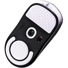 Hyekit - 2 Pcs Fastest and Smoothest Mouse Feet/Skates for Logitech G Pro X Superlight 3D Bump Design Reduces PTFE Polymer Material Super Fast Smooth and Durable Sole [White]