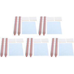 Enhance Privacy Screen Security with Premium Plastic Slide Mount Adhesive Strips, Long Lasting Adhesive Accessories for laptops and Monitors