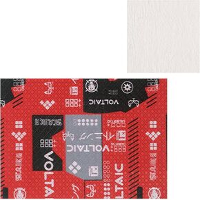 DIY Mouse Grip Tape Full Coverage, DIY Anti-Slip Stickers(110 * 150MM),Mouse Anti Sweat Grip,Sweat Resistant,Easy to Apply,DIY Anti Slip Grip Tape,Printed Texture(Red)