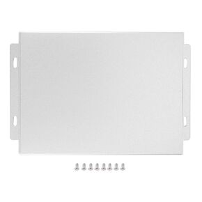 Aluminum Alloy Case, PCB Housing, Heat Dissipation, Rugged Protective Cover, Oxidised Silver Finish, DIY Electronic Project Case