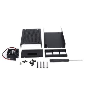 Aluminium Alloy 3B + Case, Built Cooling Fan, Passive Heat Dissipation, Heavy Duty Used Metal Shell for Enthusiasts