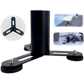 ALLICAVER Starlink Mini Magnetic Mount – Heavy Duty Car & RV Mount | Compatible with Starlink Mini Pipe Adapter | Secure Strong Magnet for Stable Signal on Vehicles
