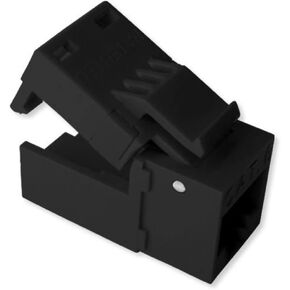 Platinum Tools 706BK-1 EZ-SnapJack Cat6, Black