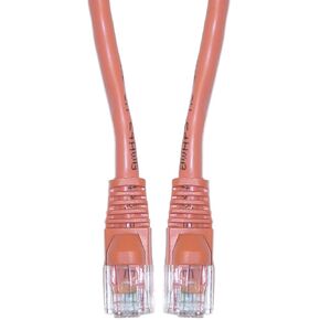 AYA CAT6 Crossover Ethernet Network Cable 550Mhz Orange 24AWG Network Cable (3Ft)