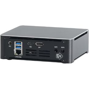 HUNSN 4K Mini PC, Desktop Computer, Server, I7 1260P, Windows 11 / Linux Ubuntu, BM21, DP1.4a, HDMI2.1, 6 x USB, Full Feature Type-C, Smart Fan, 64G RAM, 2TB SSD