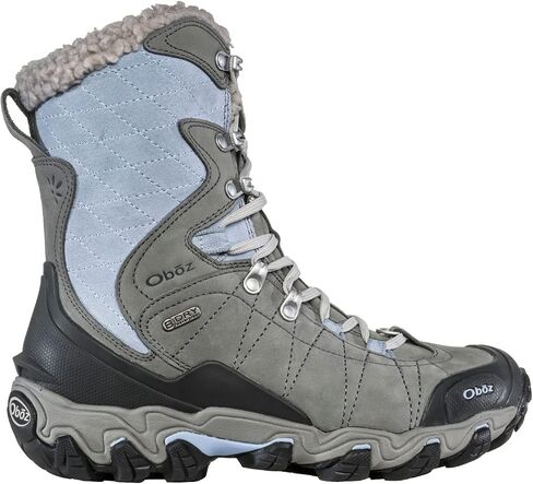 Oboz Women's Bridger 9" Insulated B-DRY Hiking Boot, Sagebrush, 10, Wide in Saudi Arabia