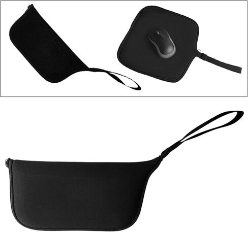 سفر فأر الفأر وسادة الماوس المحمولة تحمل الحقيبة متعددة الأغراض توفير الفئران الفئران منظم الغبار لغرفة قوية in Kuwait