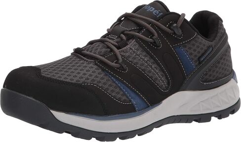 Propét Men's Vercors Waterproof Hiker, Grey/Blue, 12 XX-Wide US in Saudi Arabia