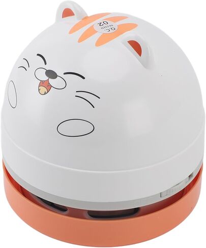 aqxreight Desktop Vacuum Cleaner with Vacuum Nozzle Brush Portable Table Vaccum Cleaner for Crumbs Computer Car Raccoon Easily It Etc for T Desktop CleanerPortable Desk (Panda) in Saudi Arabia