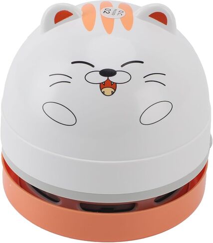 aqxreight Desktop Vacuum Cleaner with Vacuum Nozzle Brush Portable Table Vaccum Cleaner for Crumbs Computer Car Raccoon Easily It Etc for T Desktop CleanerPortable Desk (Panda) in Saudi Arabia