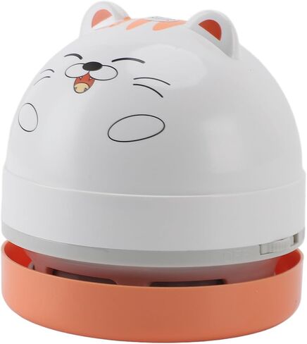 aqxreight Desktop Vacuum Cleaner with Vacuum Nozzle Brush Portable Table Vaccum Cleaner for Crumbs Computer Car Raccoon Easily It Etc for T Desktop CleanerPortable Desk (Panda) in Saudi Arabia