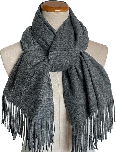 RODARUUS Women's Scarf Solid Color Shawl and Wrap. Super Soft Warm Long Large Scarf Pashmina with Cashmere Feel Fall Winter Scarves. in Saudi Arabia