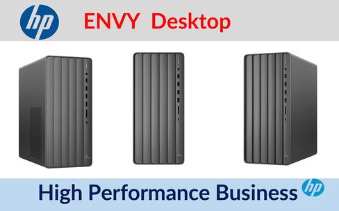 HP Envy TE01-5000t High Performance Business Desktop (Intel i7-14700, 32GB DDR4, 256GB PCIe SSD + 2TB HDD, Intel UHD 770, 400W PSU, WiFi 6, Bluetooth 5.3, RJ-45, Win 11 Pro) w/DKZ USB Port Expander in Saudi Arabia