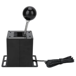 VINGVO Sim Racing Shifter, Sim Shifter USB Simulator Shifter Shifter Sim Racing 7+R Shifter H Gear Lever for ATS ETS Dust WRC Sim Racing Game