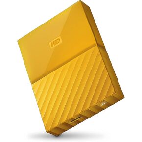 WD 2TB Yellow My Passport Portable External Hard Drive - USB 3.0 - WDBYFT0020BYL-WESN