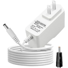 9V Power Adapter for Kasa Smart Indoor Security Camera EC70 EC71 KC410s Pan/Tilt for Baby and Pet Monitor Power Supply Cord AC DC Cable Center Positive 5.5x2.1mm Plug and More 6.6ft