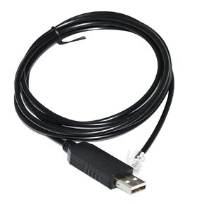 FT232RL USB إلى RJ9 RJ11 4P4C ADAPTER RS232 كابل التسلسلي للمعالج الصوتي والفيديو لتواصل الكمبيوتر (3METRES) in Kuwait