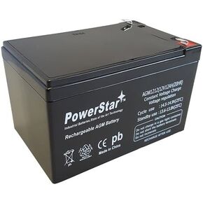 PowerStar UPS Replacement Battery Pack for Compatible with APC SC620 - Compatible with APC RBC4 Cartridge #4 - Leakproof