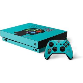 Skinit Decal Gaming Skin Compatible with Xbox One X Bundle - Officially Licensed Disney Inside Out Riley‚Äôs Emotions Design