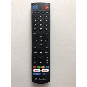 Original vSeeBox Bluetooth, Voice Remote Control Compatible with Elite, Elite Ultra, V5Pro, V3Plus, V3Pro, V3Pro, V2Pro, V1Pro,Elite, V1Max
