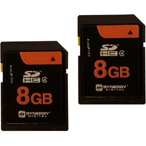 Nikon Coolpix L6 Digital Camera Memory Card 2 x 8GB Secure Digital High Capacity (SDHC) Memory Cards (2 Pack)