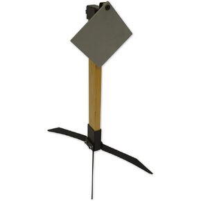 AR500 Target - Portable Target Stands for Shooting Outdoors, 2x4 Target Hanger and 2x4 Target Base, Use 2x4 to Customize Height, Target System for Shooting, AR500 Steel Targets