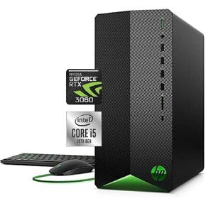 hp Pavilion Gaming Desktop - Intel Core i5 rocessor Upto 4.3 GHz - 16GB RAM - 512GB SSD + 1TB HDD - GeForce RTX 3060 Graphics Card (12 GB GDDR6) - Windows 11 Home (16GB RAM | 1TB SSD + 1TBHDD), Black