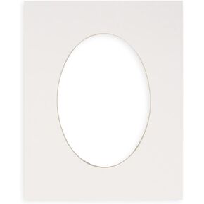 9x12 MAT Bevel Cut for 7x10 Photos - Precut White Linen Canvas Oval Photo Photo Poard فتحة - فتحة حمض خالية من الحمض لحماية صورك - مقطوعة للصور العائلية ، حزمة من 1 matboard
