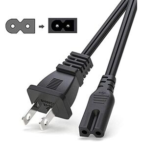 Polarized AC Power Cord for Brother NV950D (Innov-is 950D), NV4000D Sewing Machine - 6 FT