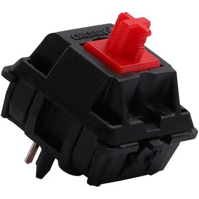 Cherry MX HyperGlide Switches, 5pin HG Black Brown Red Tactile Linear Switch for Customization Mechanical Keyboard (Color : HG Brown, Size : 70PCS)