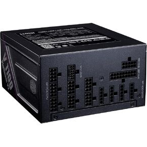 Cooler Master v Platinum 1100 V2 ATX 3.1 PSU كامل PSU ، 1100W 80+ Platinum ، 90 ° 12VHPWR | 600W PCIe 5.1 ، بالارتداد الحراري المغطى بالأنوديك الأرجواني ، Mobius Fan ، GPU Support RTX 5090 | RX 9070 XT ، 12 سنة