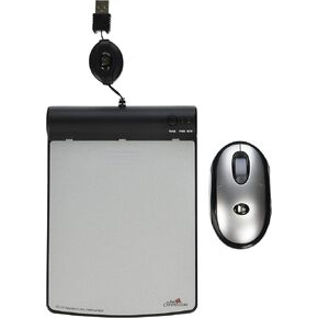 Battery Free Wireless Optical Mouse & a USB 2' Wired Pad (WLBF20)