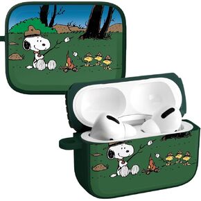 Peanuts Beagle Scouts HDX Case Cover Compatible with Apple AirPods Pro 1 & 2 (Smores)