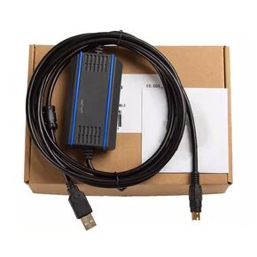 USB-HW+ Applicable Communication Download Cable E/S/H/C/T Series Programming Cable Debugging Cable Optical Isolated 3 Meter