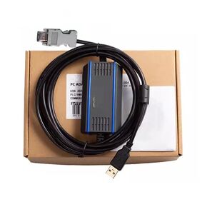 USB-ASD-CNUS0A08+ for ASDA-B2/AB Servo Drive USB Cable Programming Data Download Cable Optical Isolated Black 3 Meter