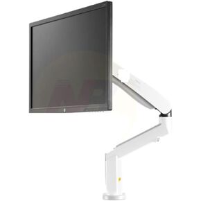 F90A حركة كاملة 22-32 بوصة شاشة شاشة Deholder Mechanical Spring Long Swing LED LED Support Support مع 2 USB (أبيض)