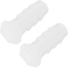 MECCANIXITY Barb Plug Plastic End Cap Crimp Fitting Hose Connector OD 1/4" for Water Cooling Hose ID 6mm Pack of 2