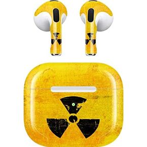 Skinit Decal Audio Skin Compatible with Apple AirPods (3rd Gen, 2021) - Skinit Originally Designed Radioactivity Large Design