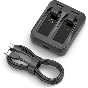 2-Port Charger for SRAM AXS/eTap Batteries. (Include USB-C Power Cord)