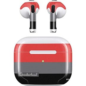 Skinit Decal Audio Skin Compatible with Apple AirPods (3rd Gen, 2021) - Skinit Originally Designed Sneakerhead Stripes Design