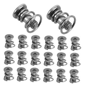 Angoily Secure Fitting Graphics Card Screws 20pcs M2.5x7mm Spring Screws for Motherboard Pc Cooling Fan Fixing