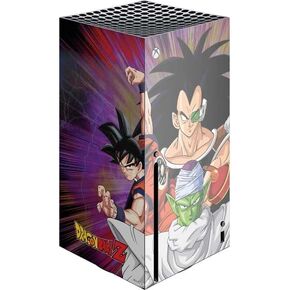 Skinit Decal Gaming Skin Compatible with Xbox Series X Console - Officially Licensed Dragon Ball Z Goku Iconic Kanji Symbol Design