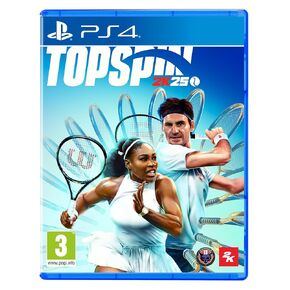 2K Games Topspin 2K25 PS4 + Amazon الحصري Sky Blue Wristband DLC