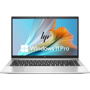 HP EliteBook 845 G8 14" FHD Business Laptop, AMD Ryzen 5 Pro 5650U 2.30GHz Processor, 16GB RAM, 512GB SSD, Backlit Keyboard, Fingerprint Reader, No Cam, Windows 11 Pro (Renewed)