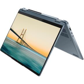 Lenovo Flex 2024 Laptop, 13.9" 2K IPS Touchscreen Display, Intel i7-1255U Processor, 16GB LPDDR4x Ram, 512GB PCIe SSD, Backlit Keyboard, Windows 11, Pastel Blue, (Renewed)