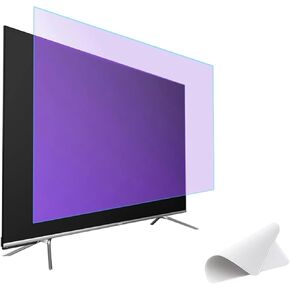 Wzglod Anti Reflective TV Screen Protection Film - 75-85 inch Anti Glare/Anti-Blue Light/Anti Scratch Matte Filter Reduce Eye Fatigue - for LCD LED OLED HDTV Dustproof Filter Film