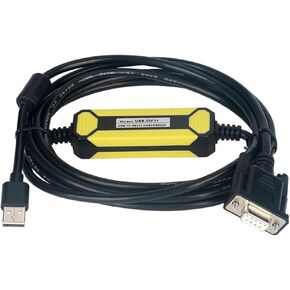 CS1W-CIF31 for USB to R232 USB-CIF31 Serial Switch Programming Cable USB-RS232 Optical Isolation Adapter Converter Line(DB9 Female Plug)