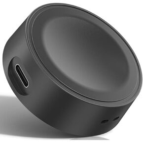 محول الشاحن المغناطيسي Moko لـ Samsung Galaxy Watch Ultra/7/6/5/4/3/Fe/Active 2/1 ، مهد الشحن اللاسلكي المحمول مع منفذ USB C ، فقط شاحن Dock