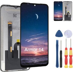 New Display Touch Screen for Ulefone Power Armor 14 LCD Display Replace Parts with Tools.